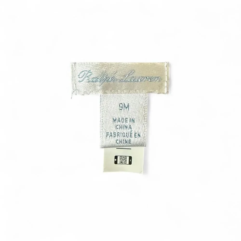 Ralph Lauren Baby Black Cable Knit Cardigan Sweater | 9 Months